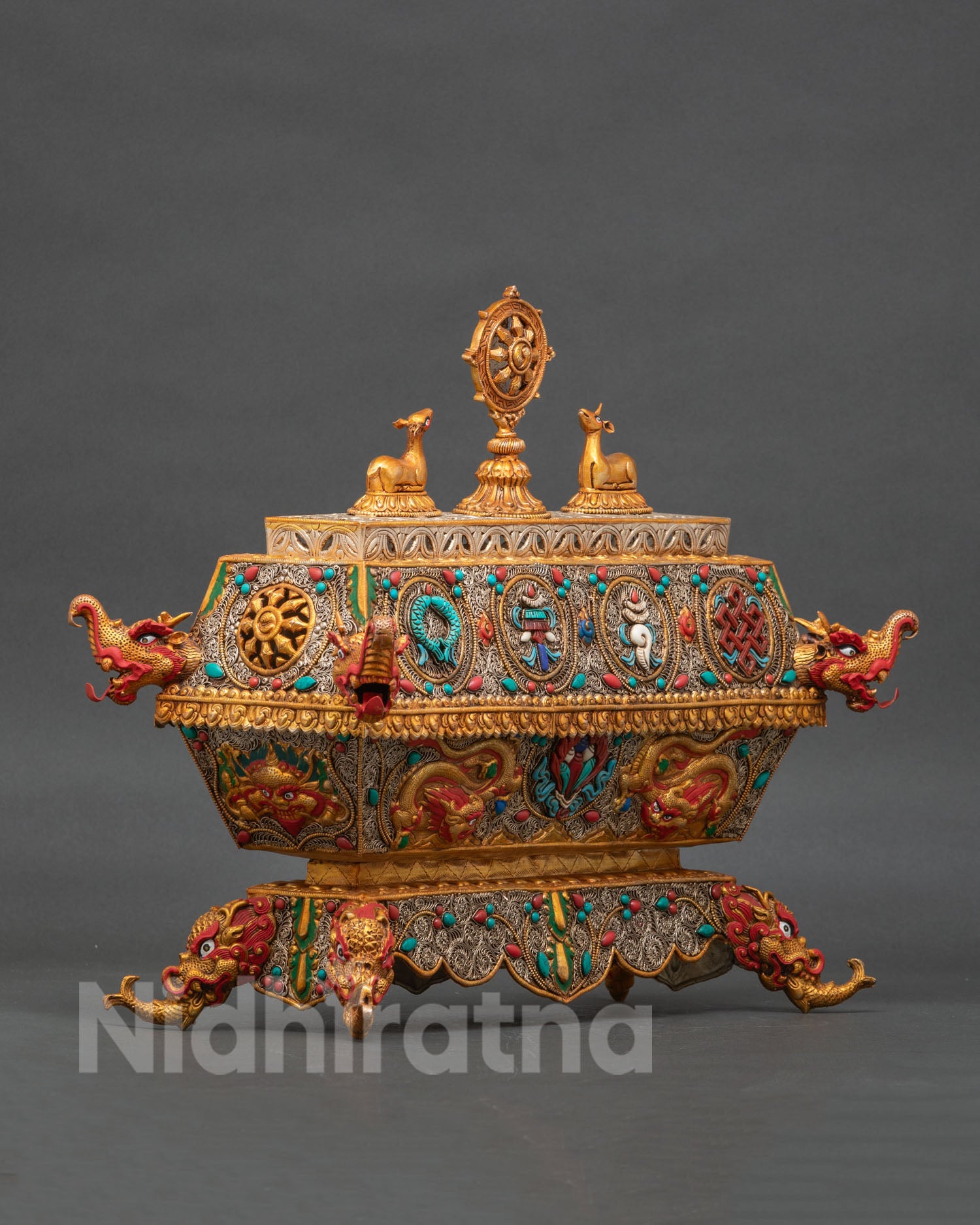 Incense Burner | Handcrafted Buddhist Ritual Vessel