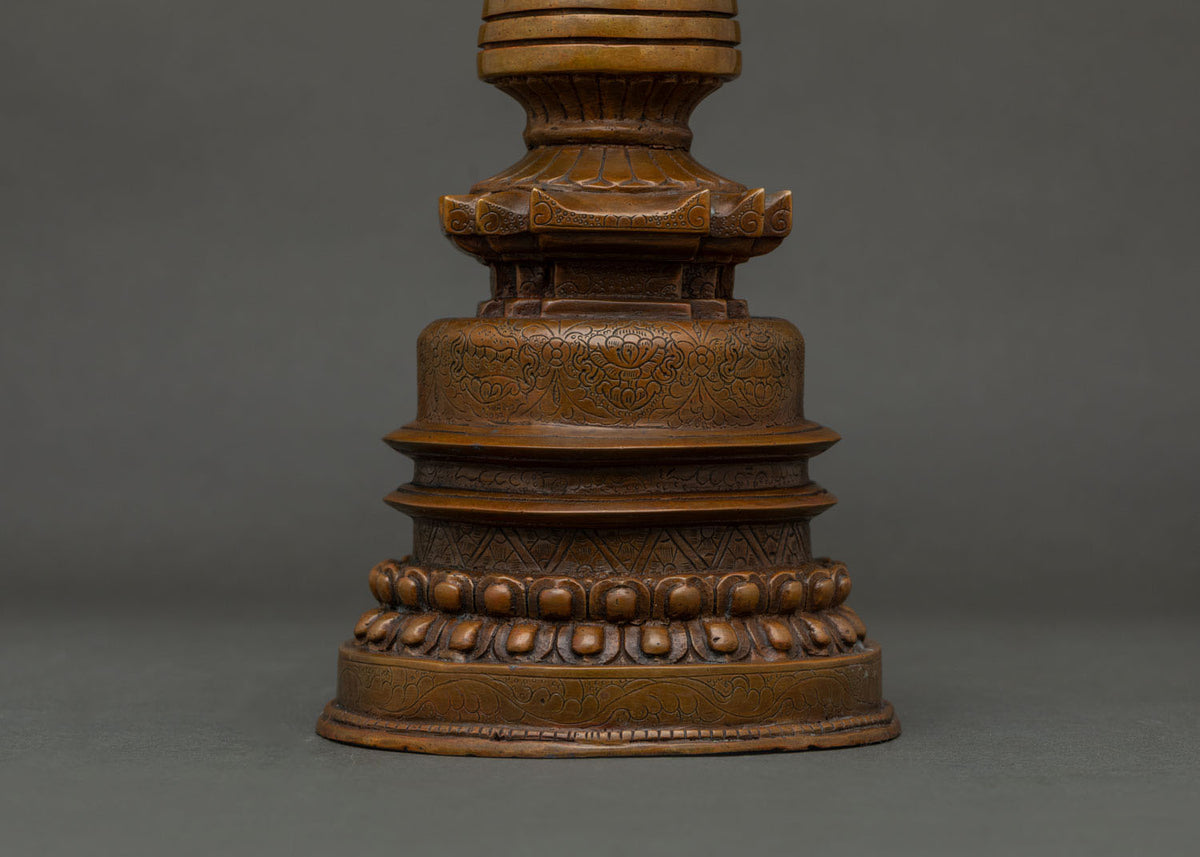 Kadampa Stupa | Sacred Buddhist Sculpture For Spiritual Practice