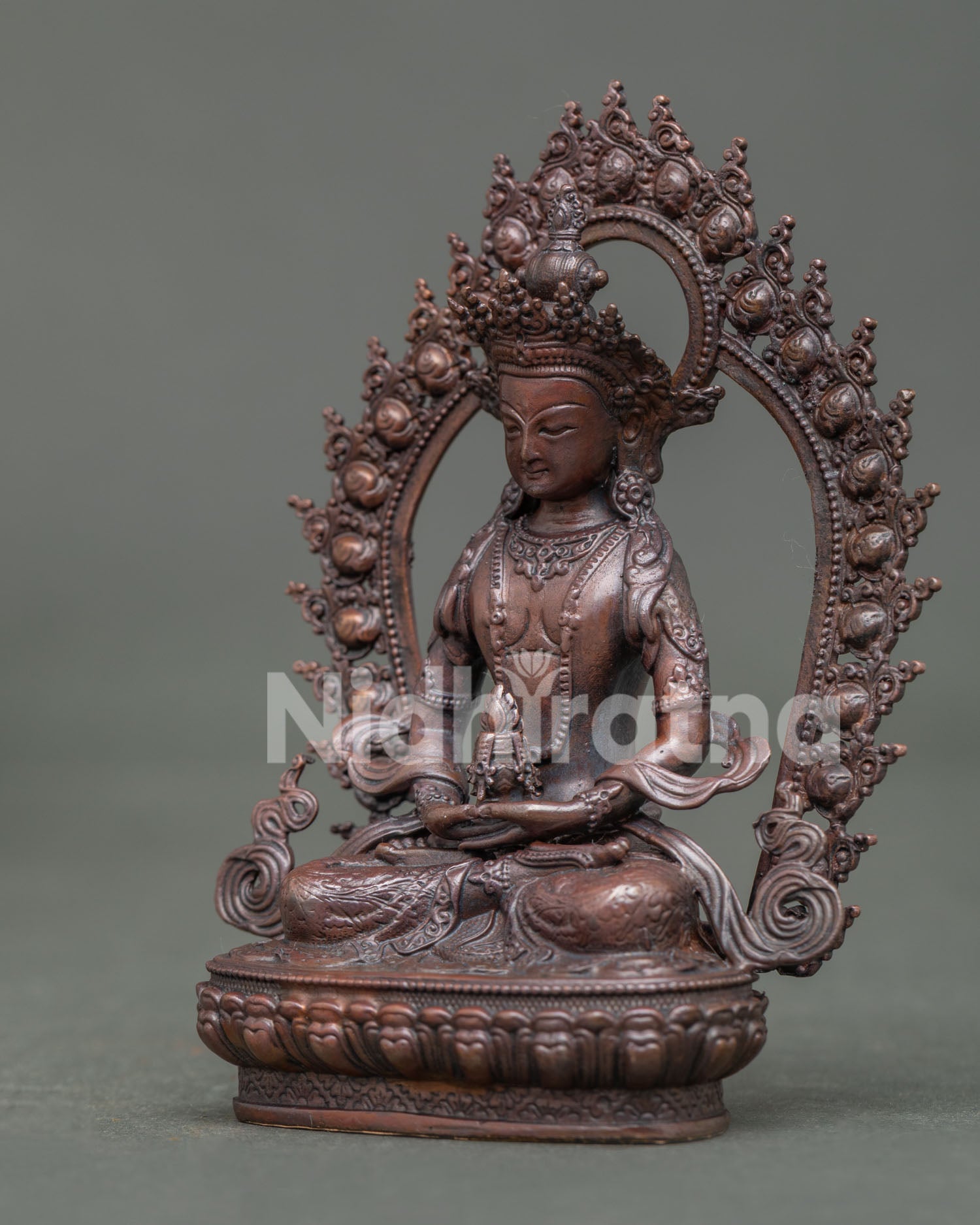 Buddhist Amitayus Statue | Handcrafted in Nepal
