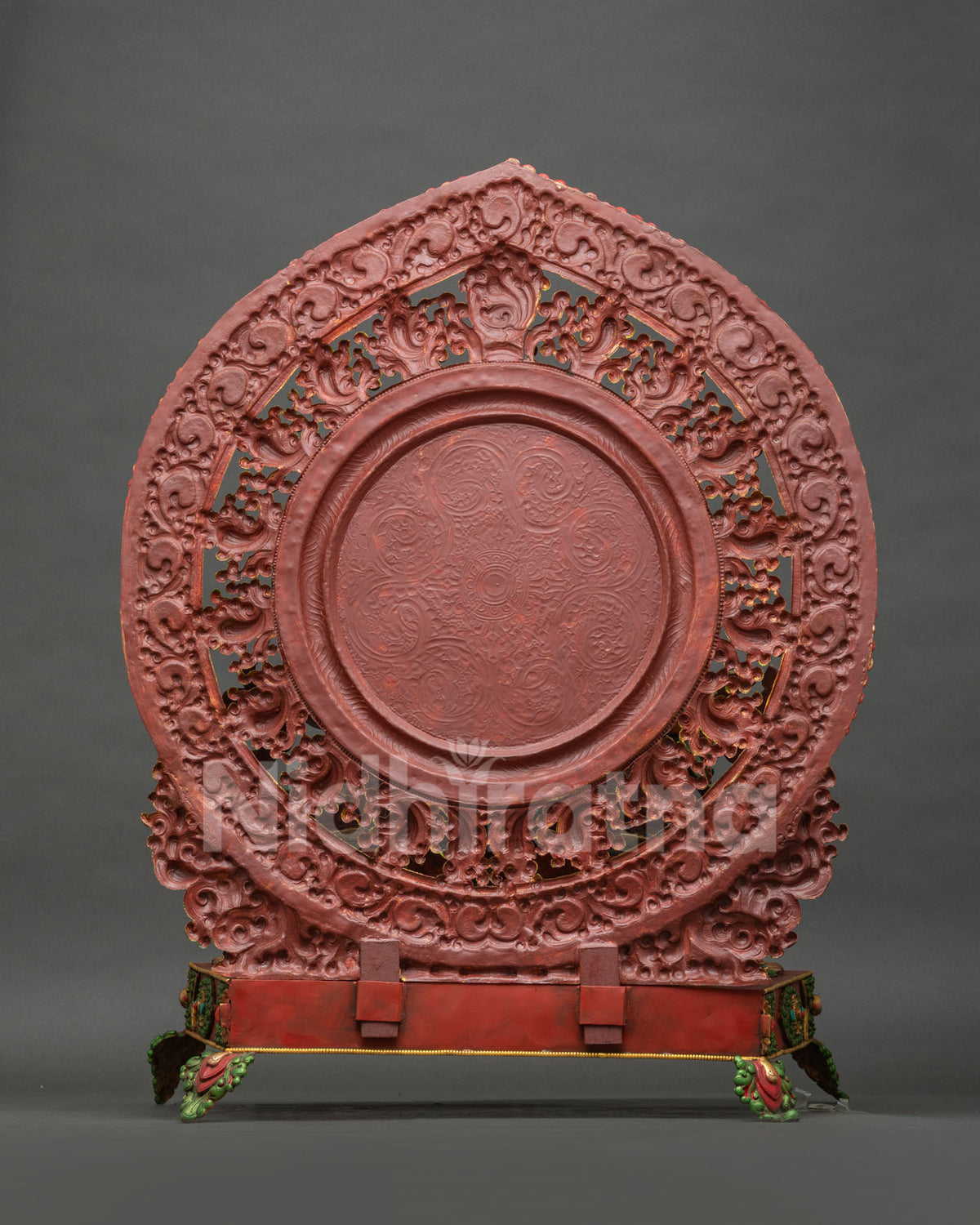 Dzambhala With Throne