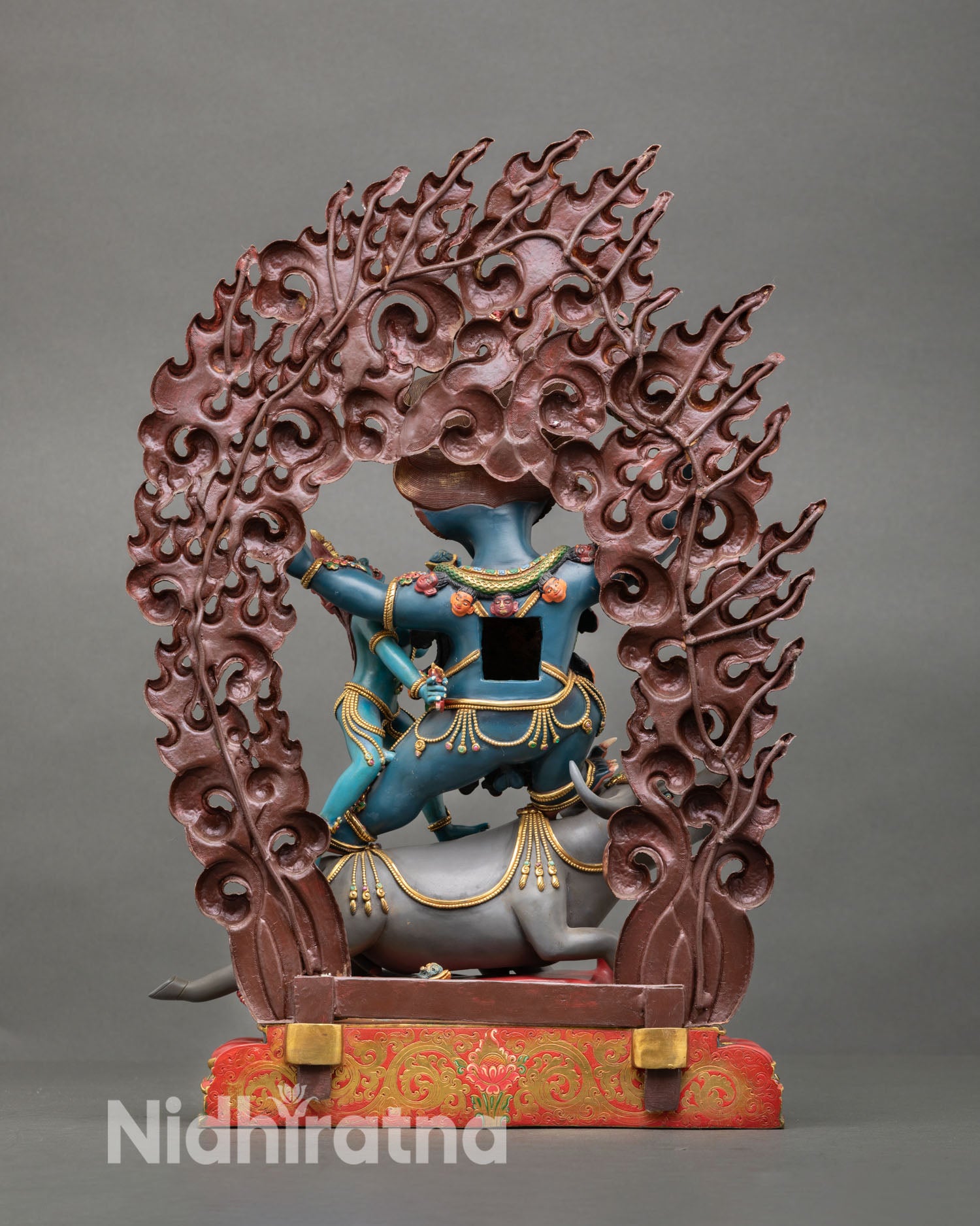Yamantaka Statue | Sacred Vajrayana Wrathful Protector