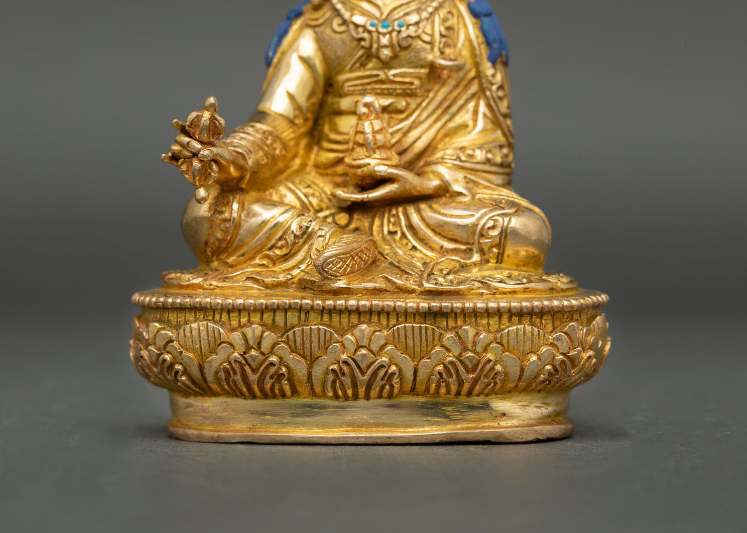 Guru Rinpoche | Authentic Handmade Copper Statue from Nepal