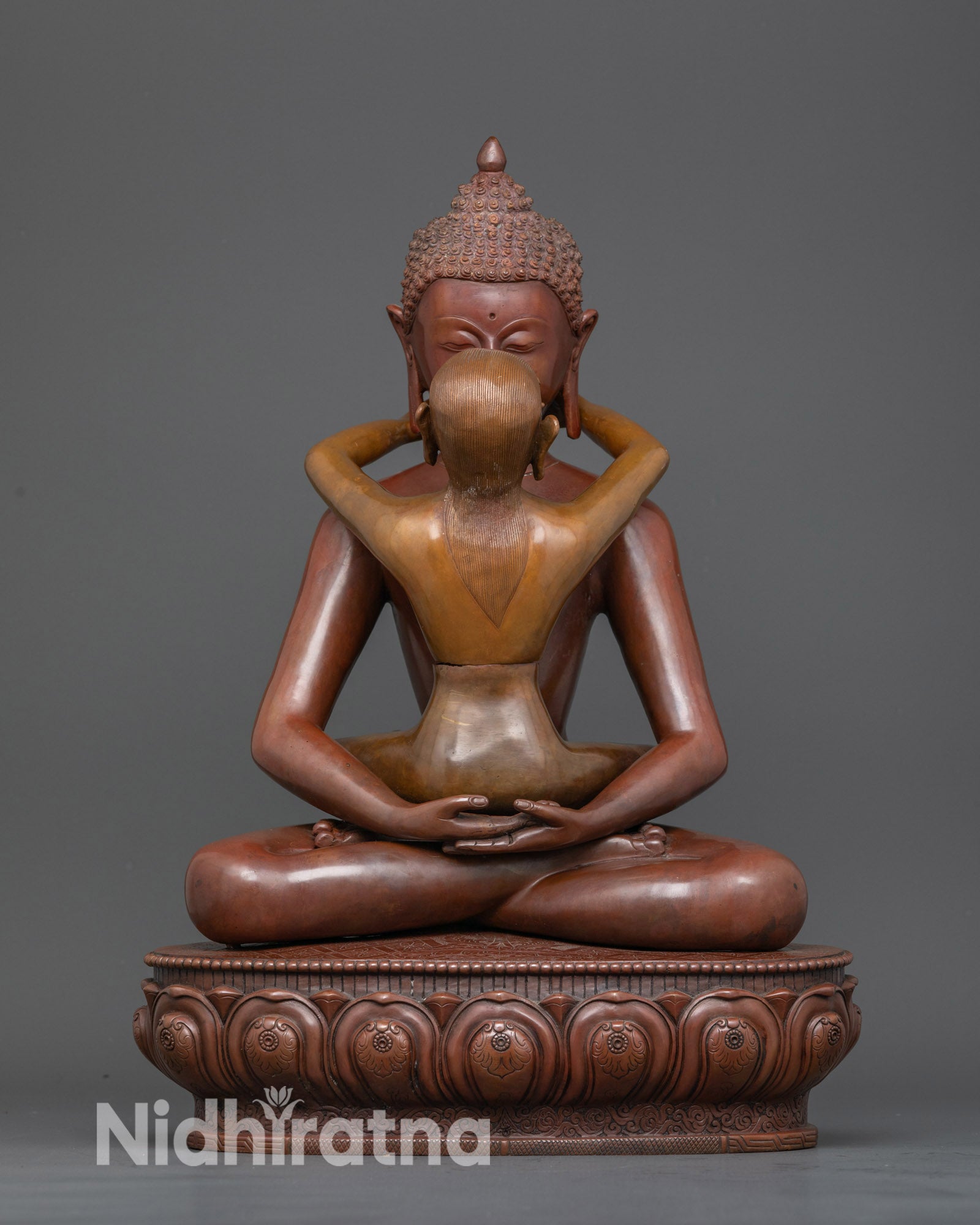 Elevate Your Space with a Samantabhadra and Consort Statue - Symbol of Unity and Harmony