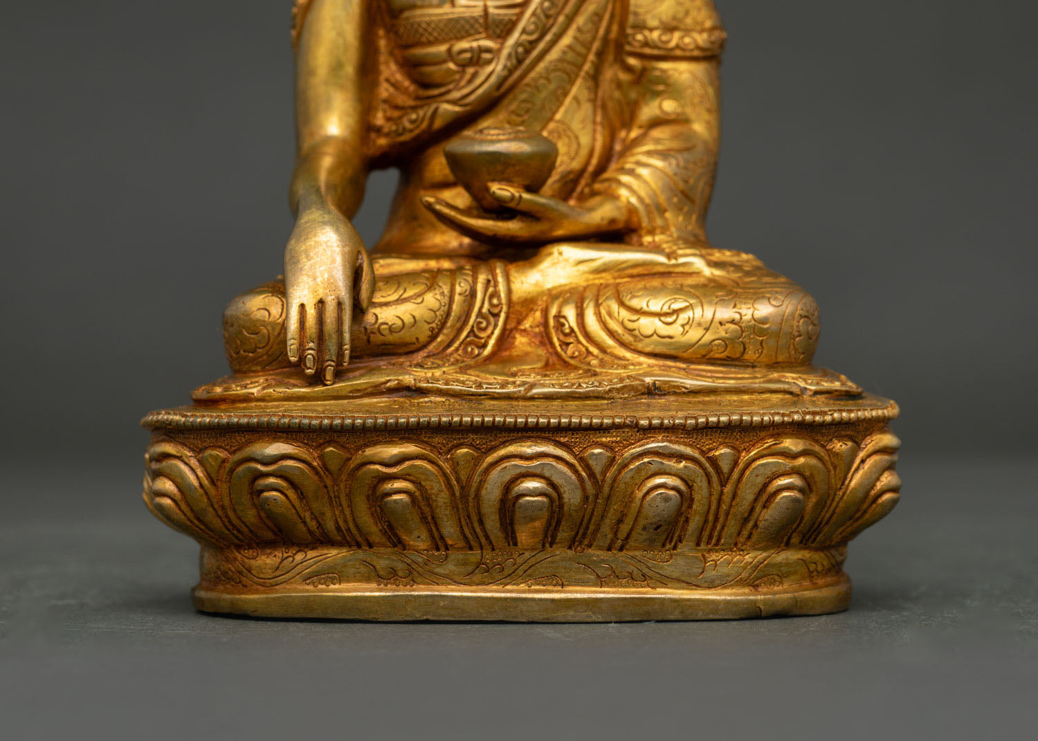 Shakyamuni Buddha Statue | Handmade Buddhist Deity Sculpture