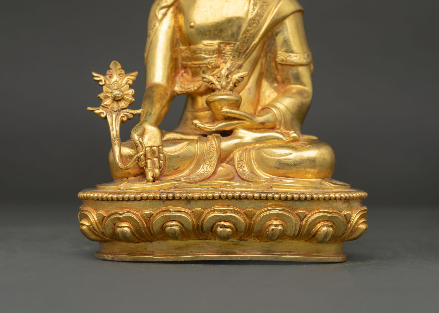 Medicine Buddha Statue | Tibetan Healing Buddhist Sculpture