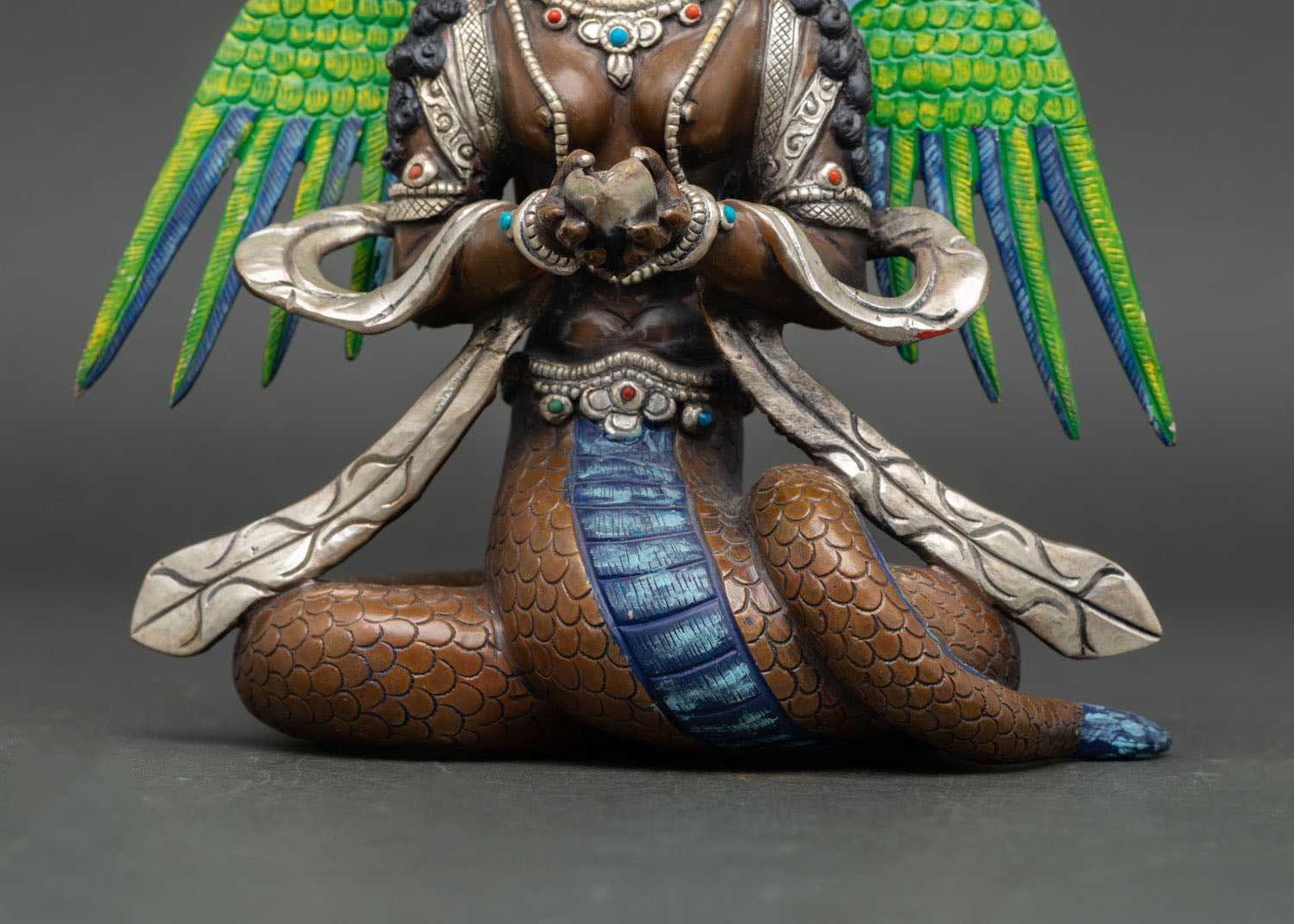 Naga Kanya Statue – Sacred Himalayan Serpent Goddess