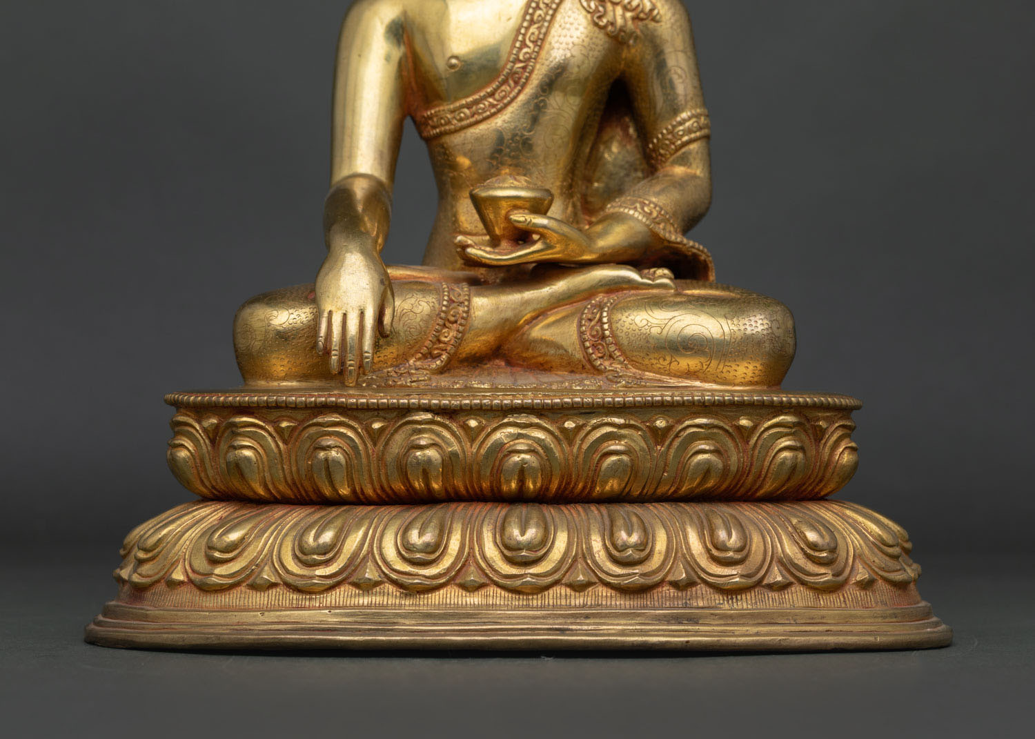 Shakyamuni Buddha Statue | Handmade Copper Buddhist Sculpture