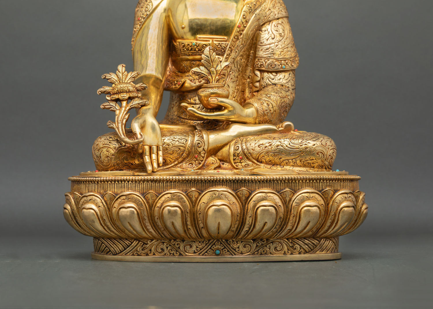 Medicine Buddha Statue | Nepalese Spiritual Healing Art