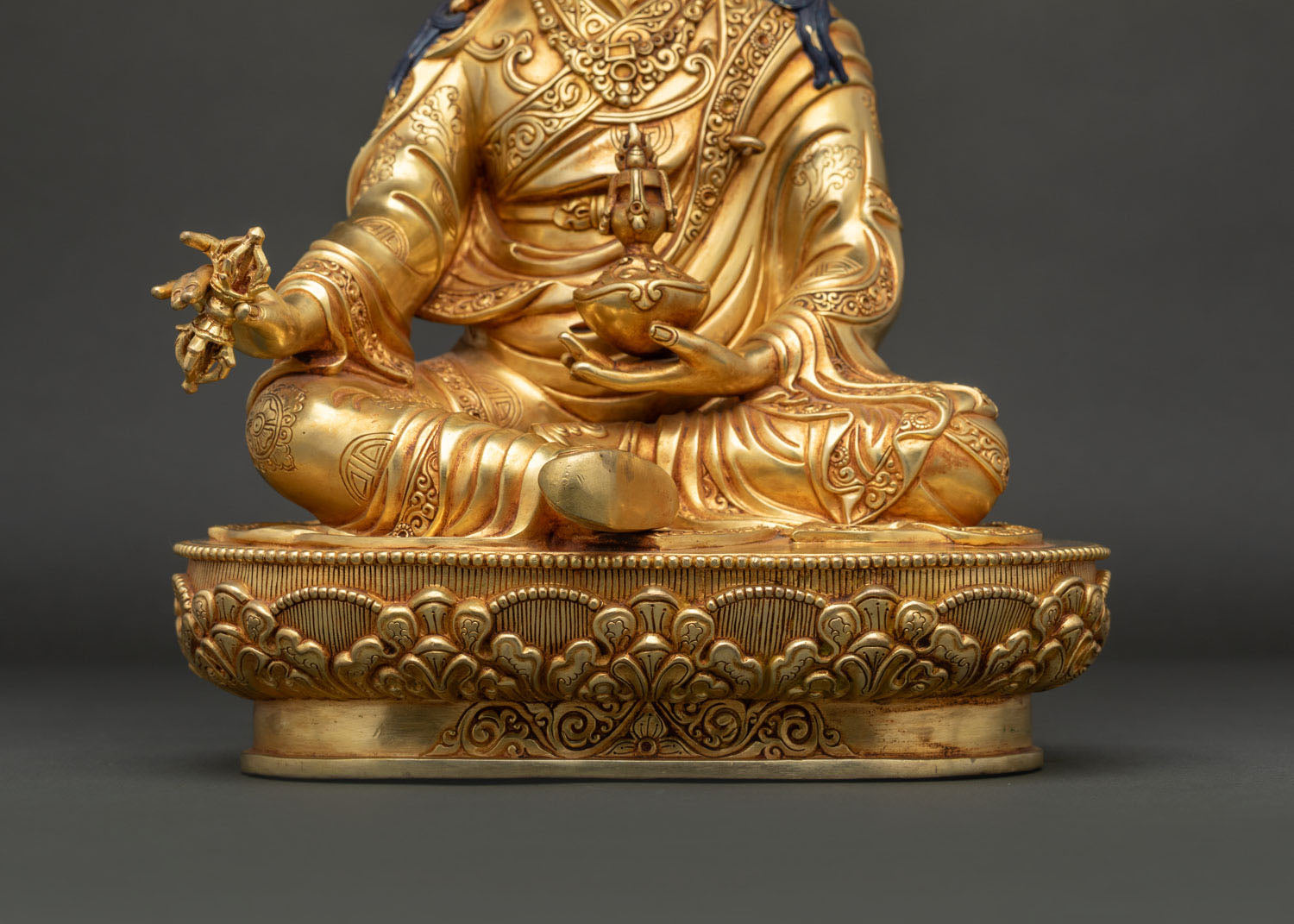 Guru Pema Jungne Statue for Meditation | Nepalese Art & Craft