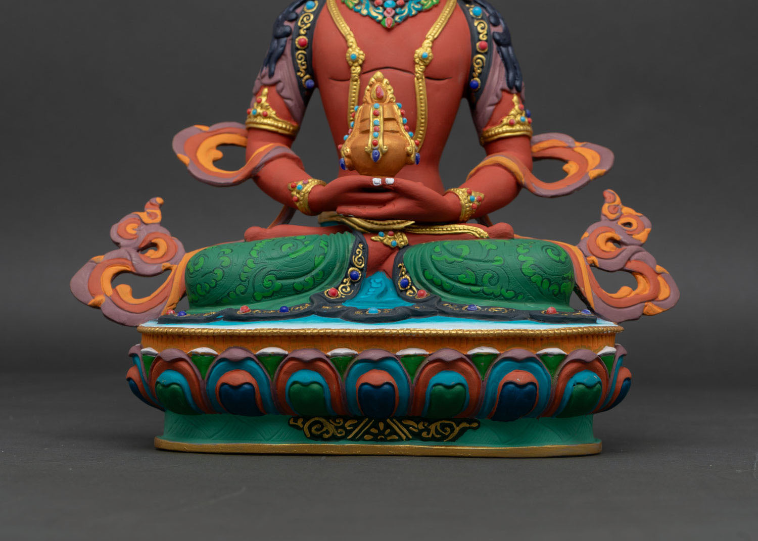 Amitayus Statue | Sacred Himalayan Copper Art