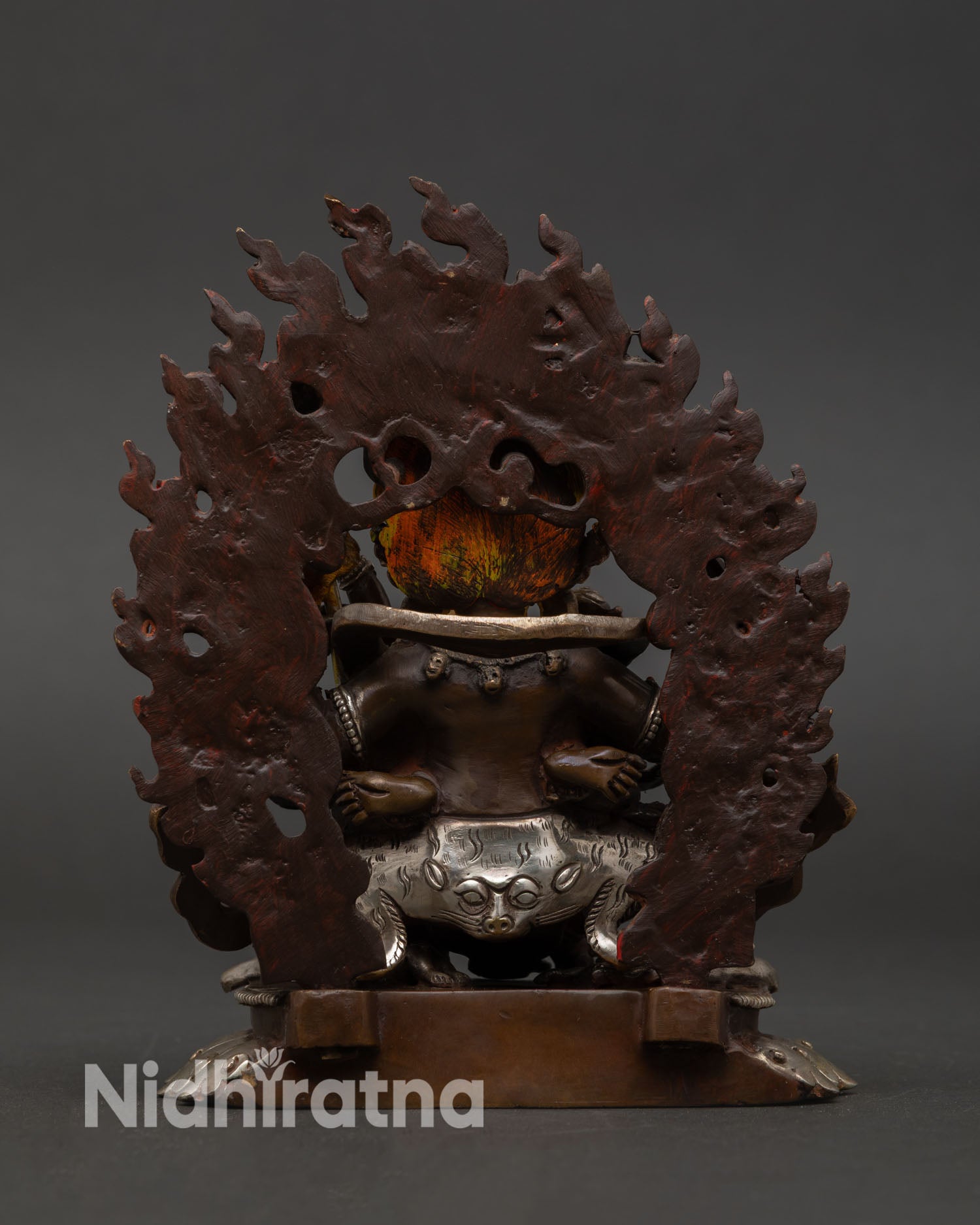 Four Armed Mahakala Statue | Powerful Guardian Deity Artwork