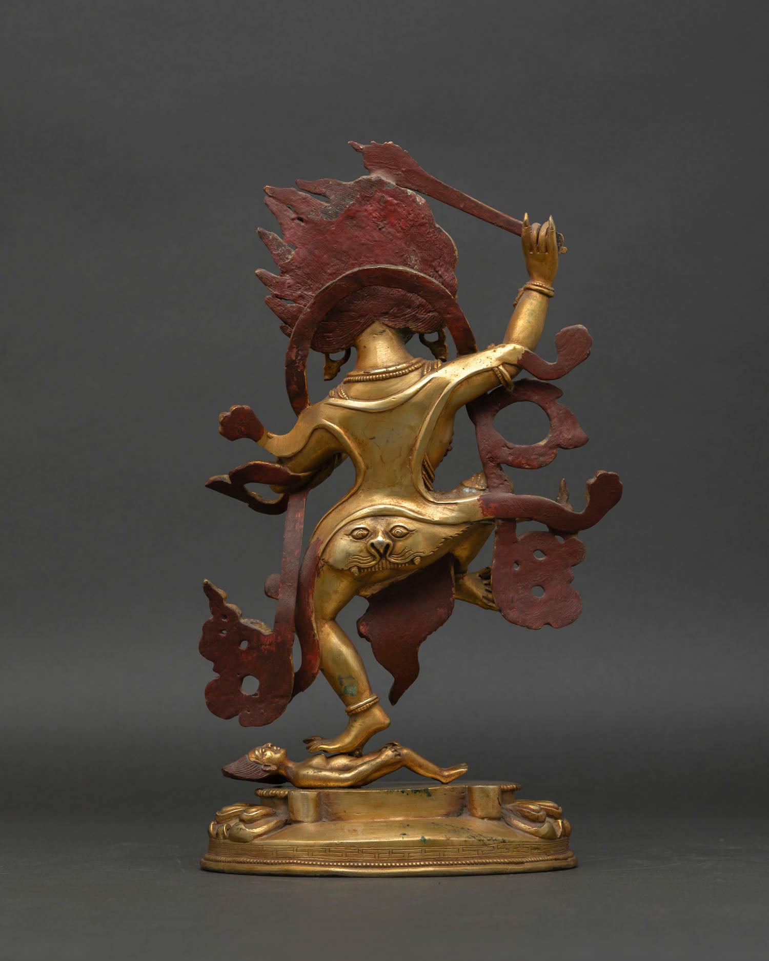 Yeshe Walmo – Tibetan Fierce Dharma Guardian Sculpture
