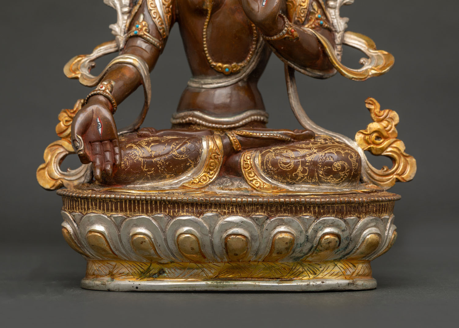 White Tara Statue | Seven Eyed Goddess of Long Life & Healing