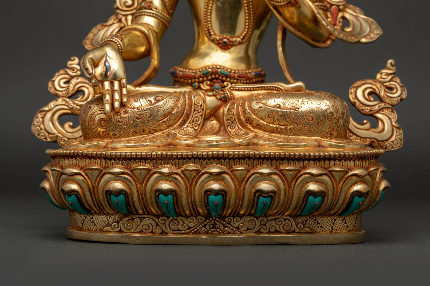 White Tara Statue | Seven-Eyed Goddess of Healing & Long Life