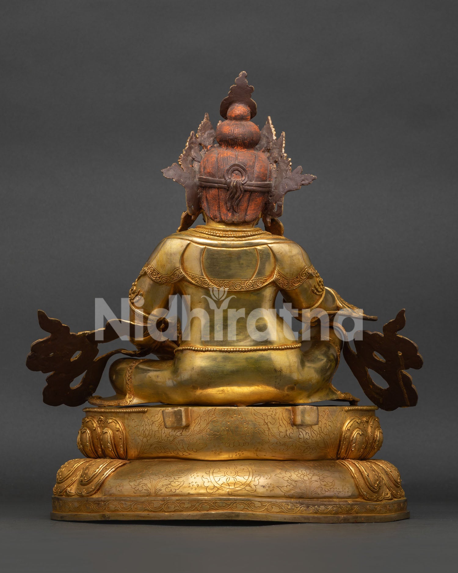 Fine Dzambhala Statue from Nepal | Tibetan Buddhist Wealth Deity