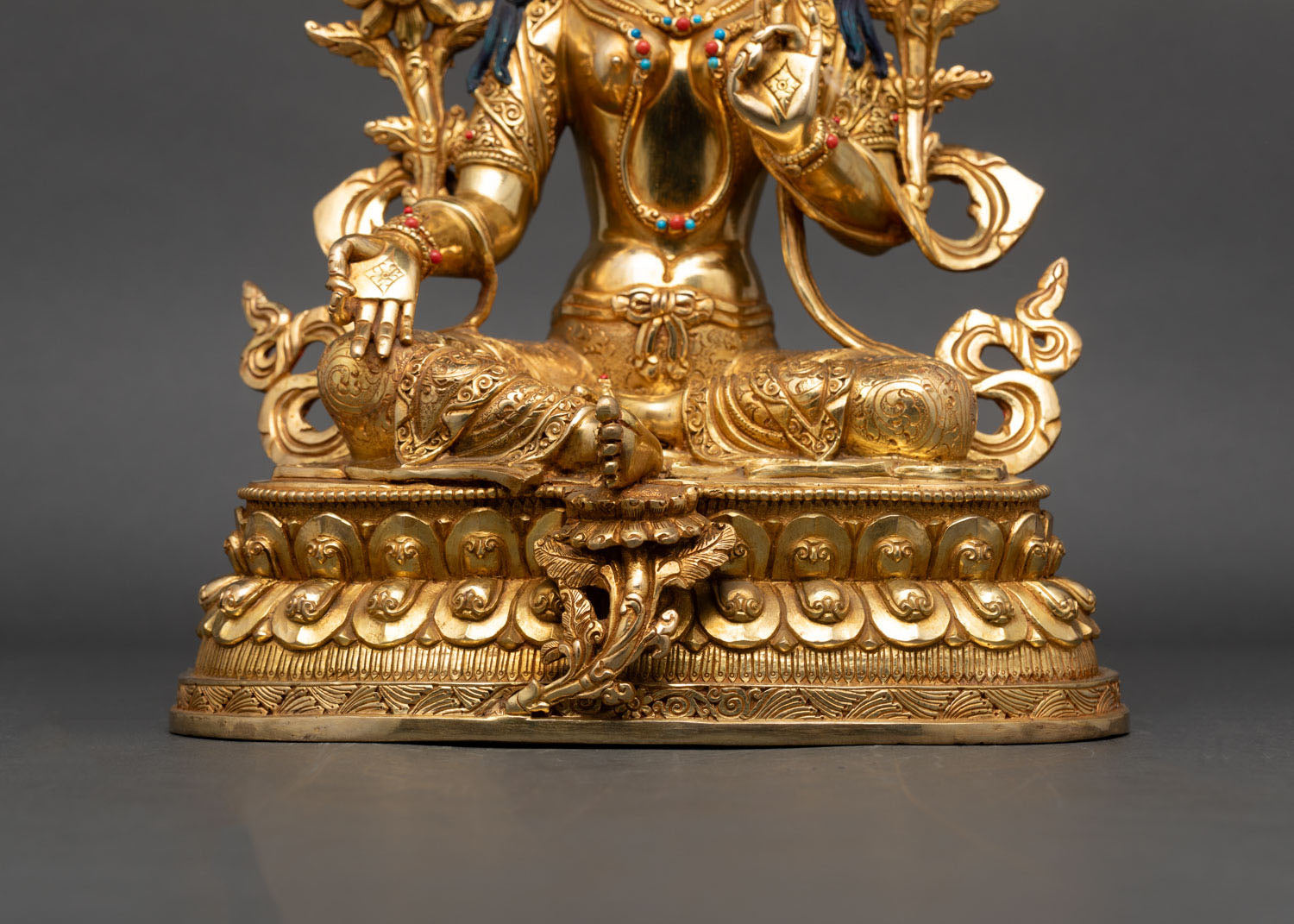 Green Tara Statue – Sacred Tibetan Mother of Liberation