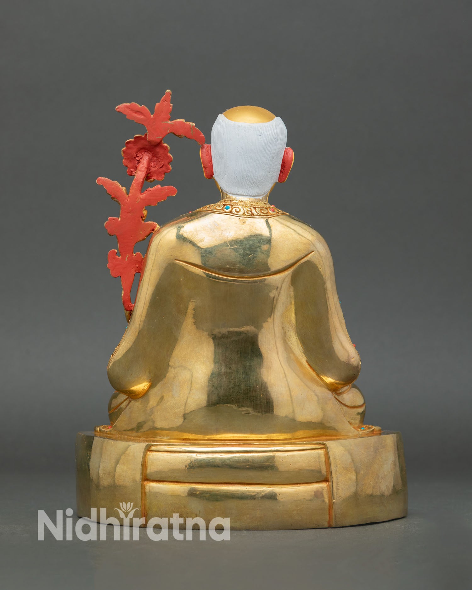 Five Shakya Master Statue Set - Himalayan Buddhist Lineage Figures