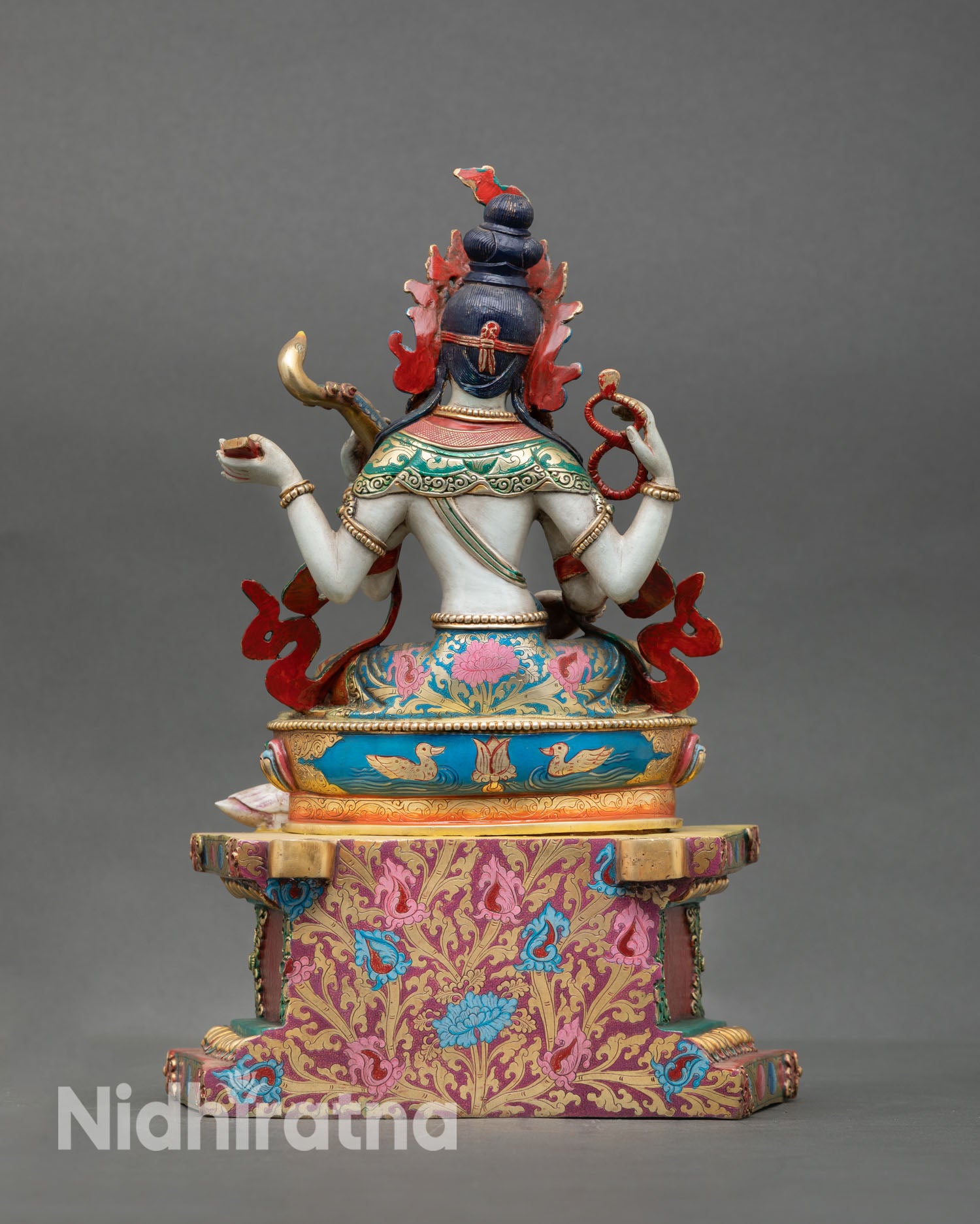 Beautiful Goddess Saraswati Sculpture | Handcrafted in Nepal