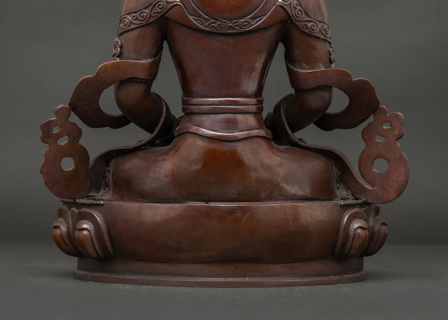 Oxidized Amitayus Statue | Symbol of Longevity and Wisdom