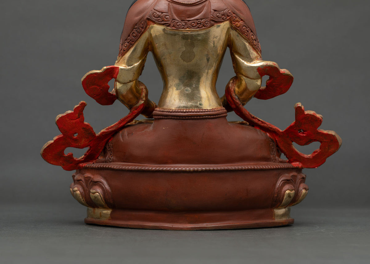 Tibetan Amitayus Statue for Meditation | Symbol of Longevity & Health