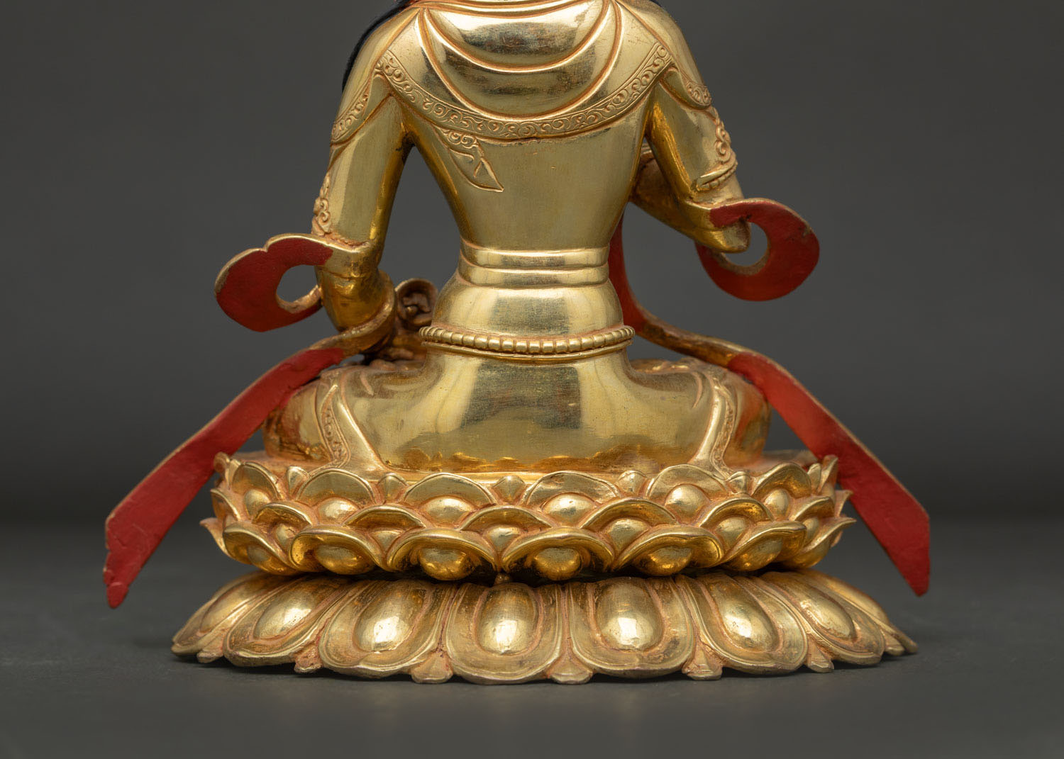Vajrasattva Statue | 24K Gold-Gilded Copper Artwork