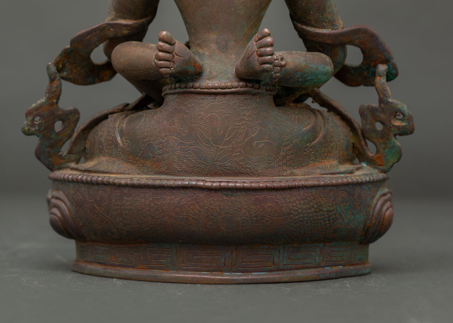 Amitayus with Consort | Sacred Buddhist Statue from Nepal