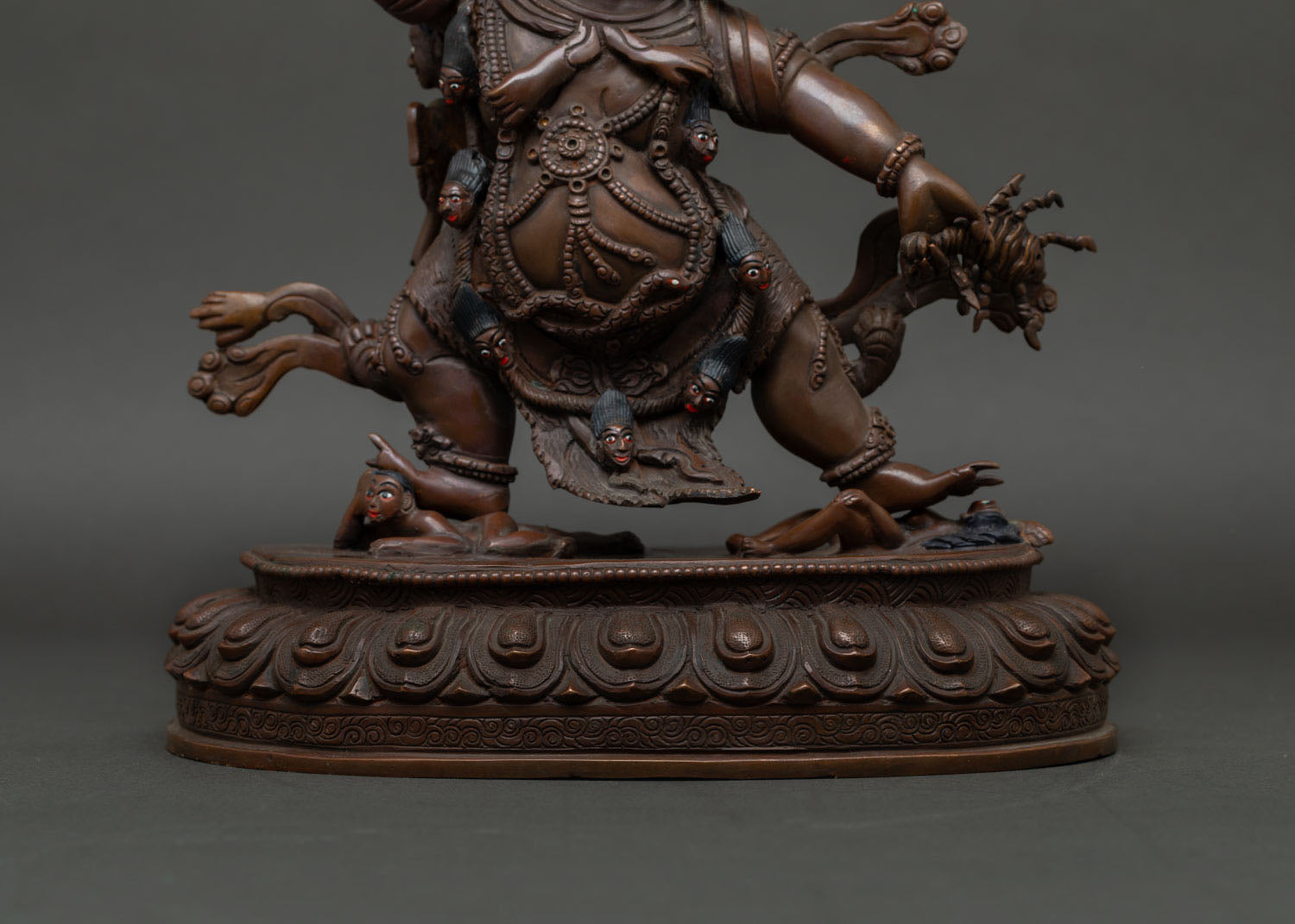 Guru Dragpo Statue | Sacred Buddhist Guardian Artwork