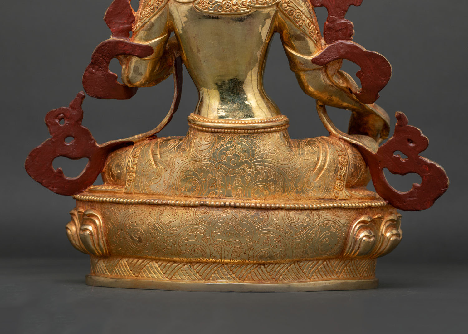 Green Tara Statue | Fine Newari Copper Artwork