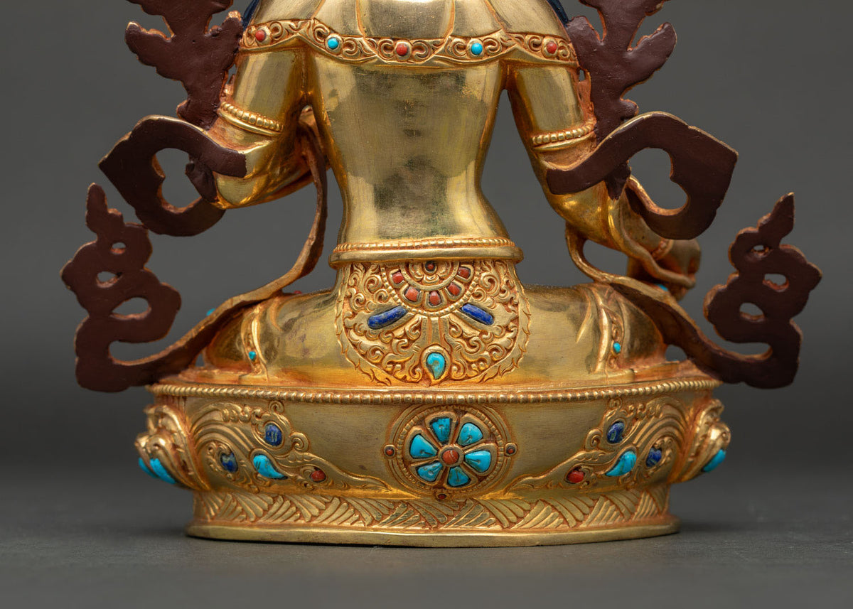 Green Tara Buddhist Statue | Goddess of Compassion and Liberation