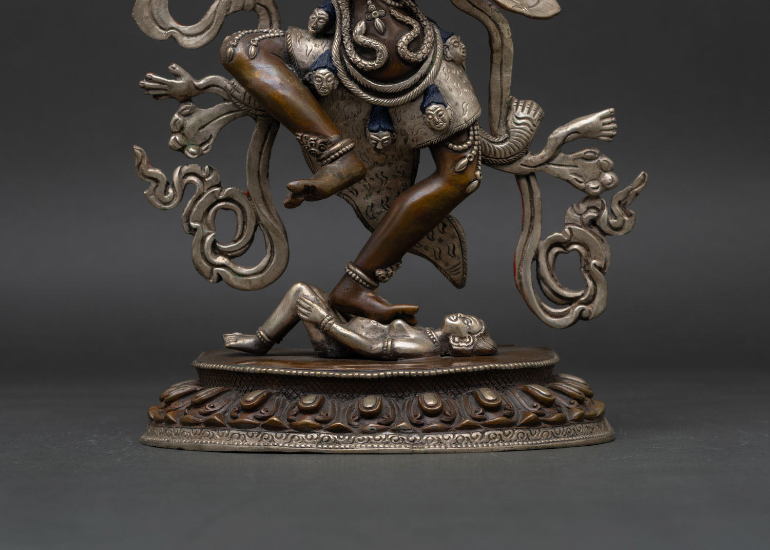 Troma Nagmo | Oxidized Copper Tibetan Dakini Statue