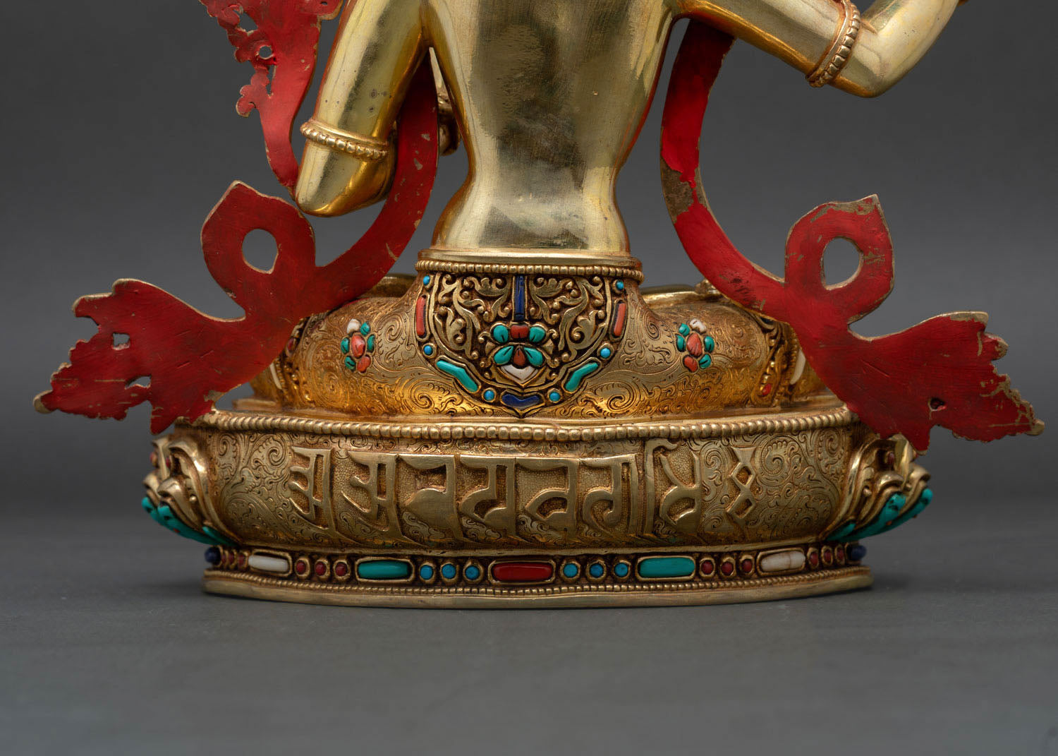 Manjushree Copper Statue | Spiritual Buddhist Art from Nepal