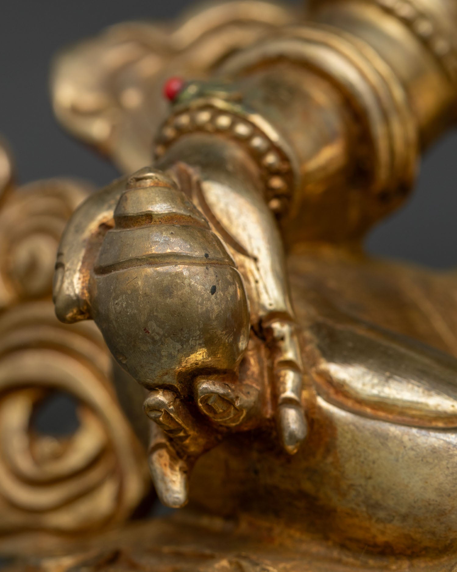 Dzambhala Statue | Buddhist Sculpture for Wealth and Abundance