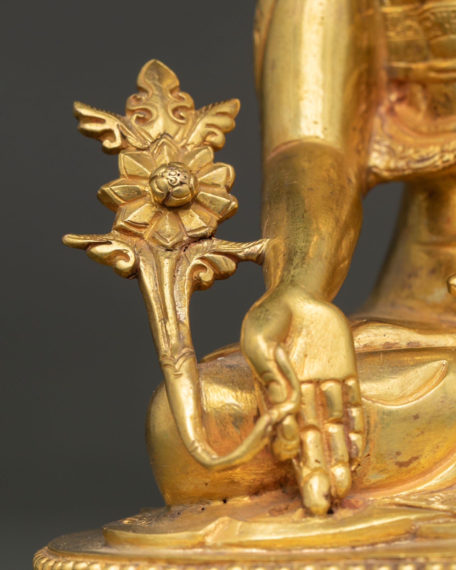 Medicine Buddha Statue | Tibetan Healing Buddhist Sculpture
