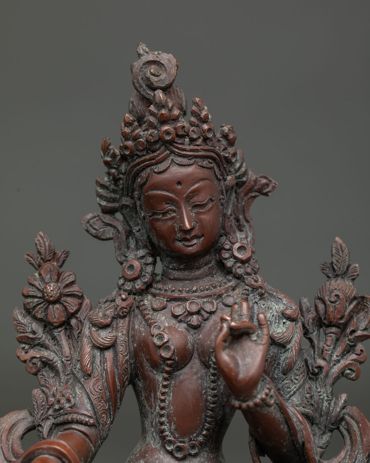 Green Tara Statue