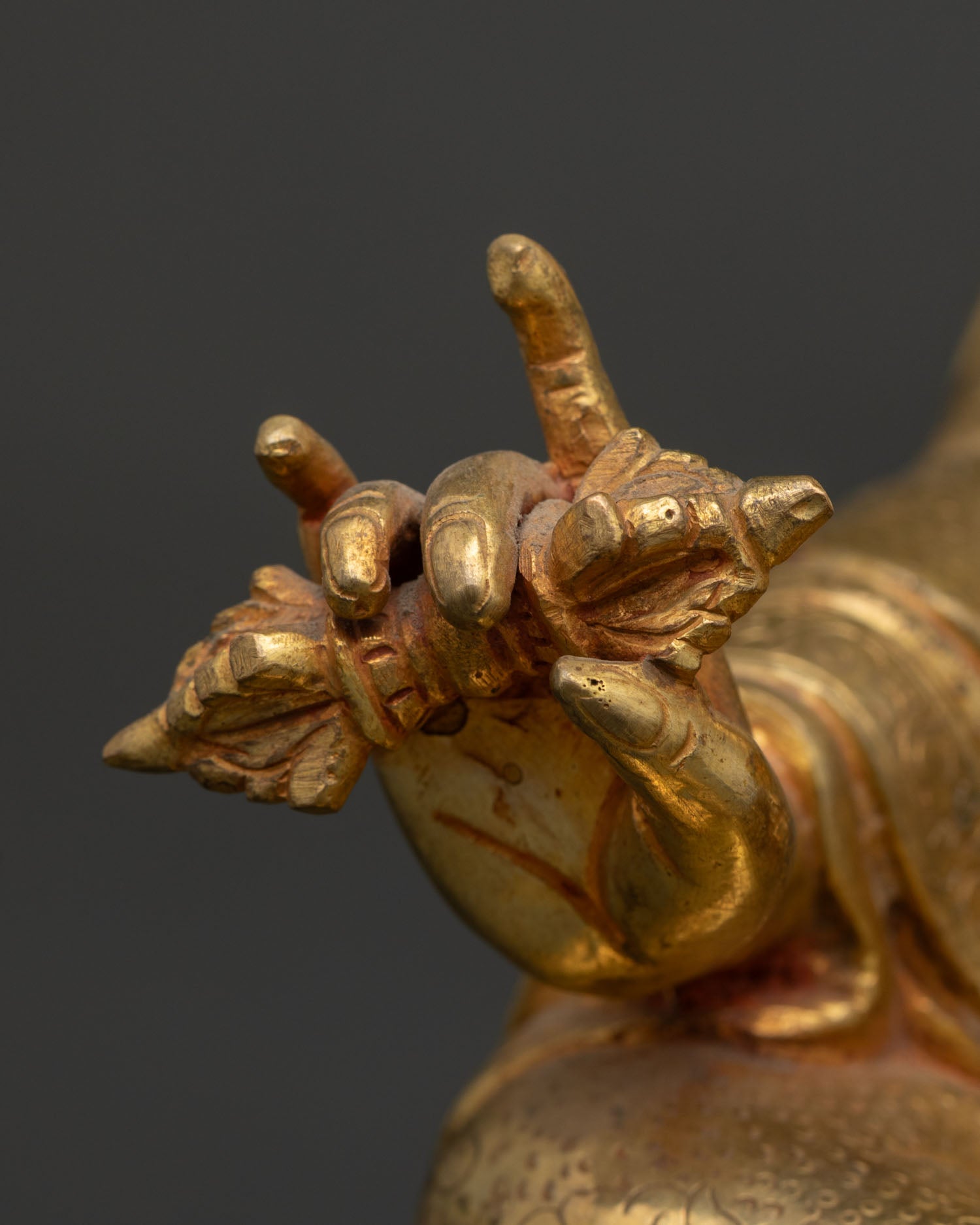 Exquisite Guru Rinpoche Statue for Your Altar | Handcrafted in Nepal