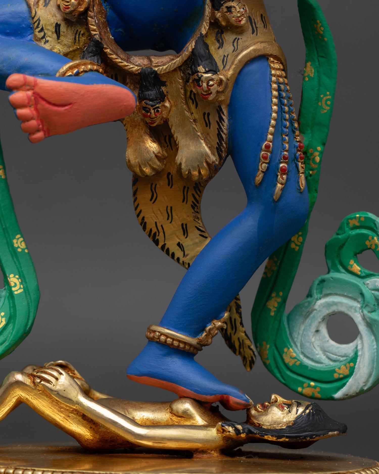 Wrathful Dakini Simhamukha Statue | Nepali Art & Craft
