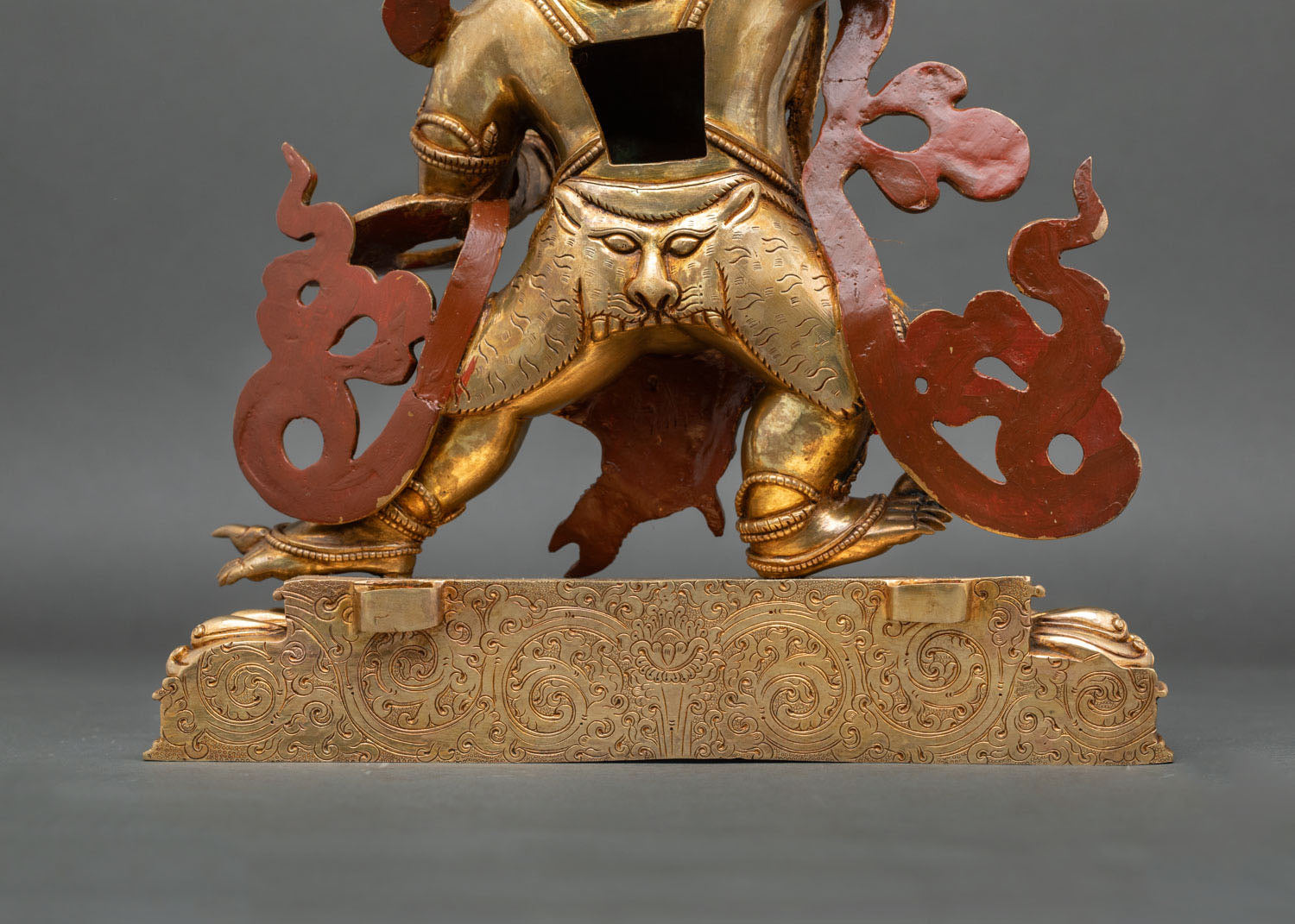 Vajrapani Statue | Buddhist Protector Deity Sculpture from Nepal