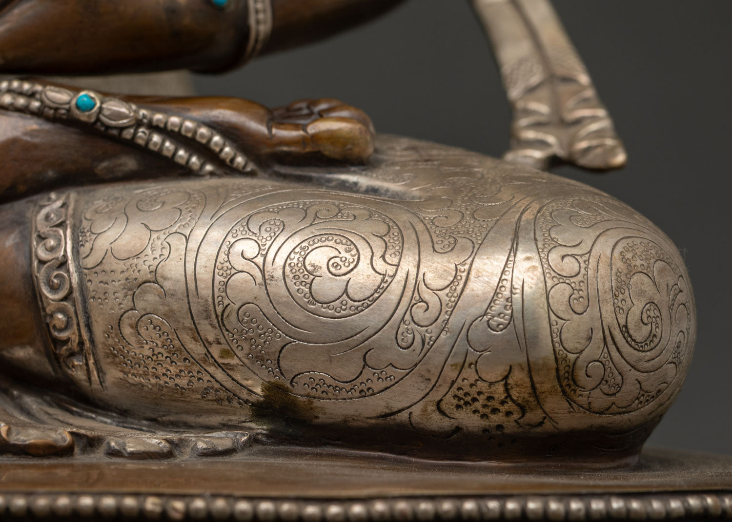 Crowned Amitabha Buddha Statue from Nepal | Lord of the Pure Land