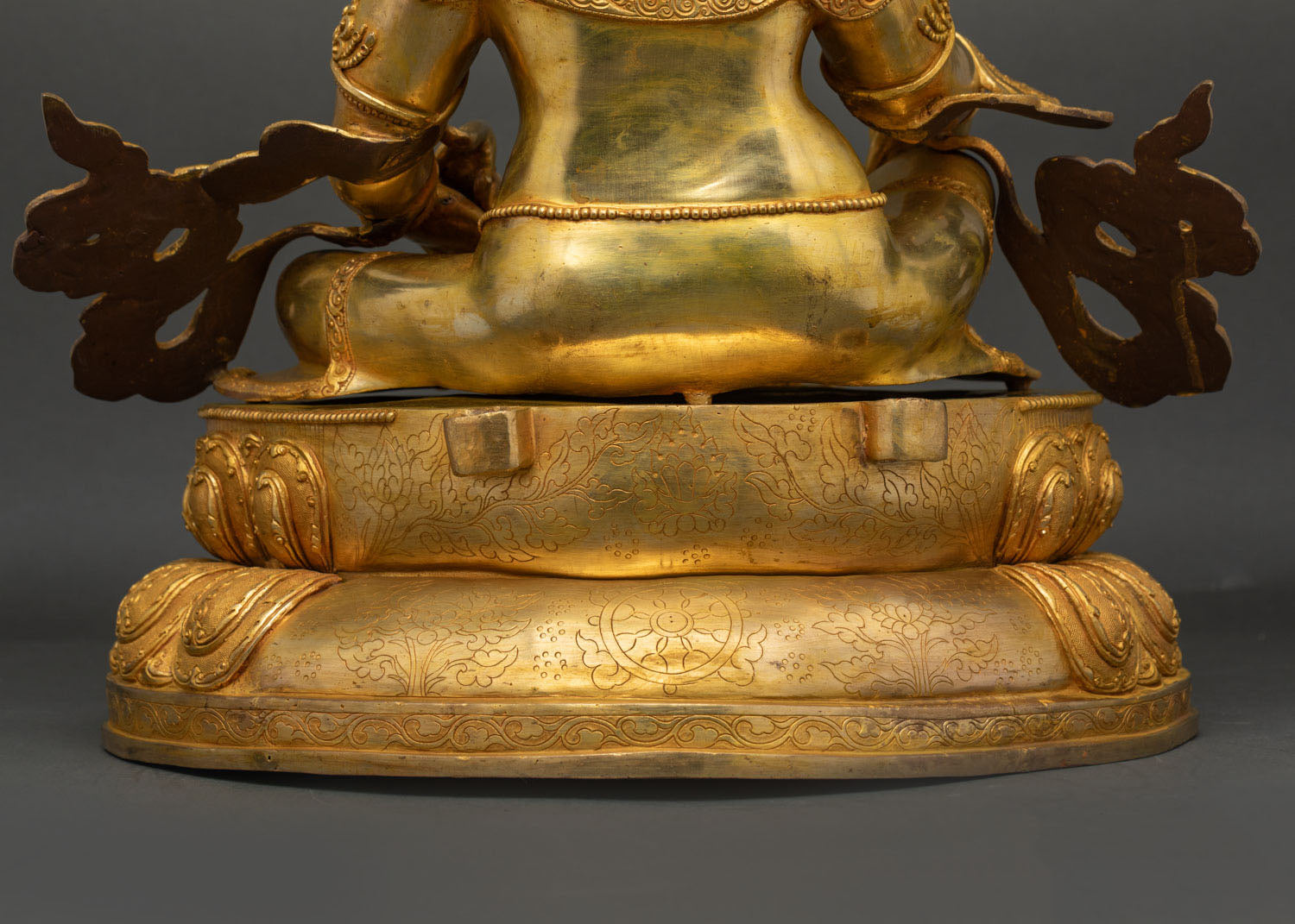 Fine Dzambhala Statue from Nepal | Tibetan Buddhist Wealth Deity