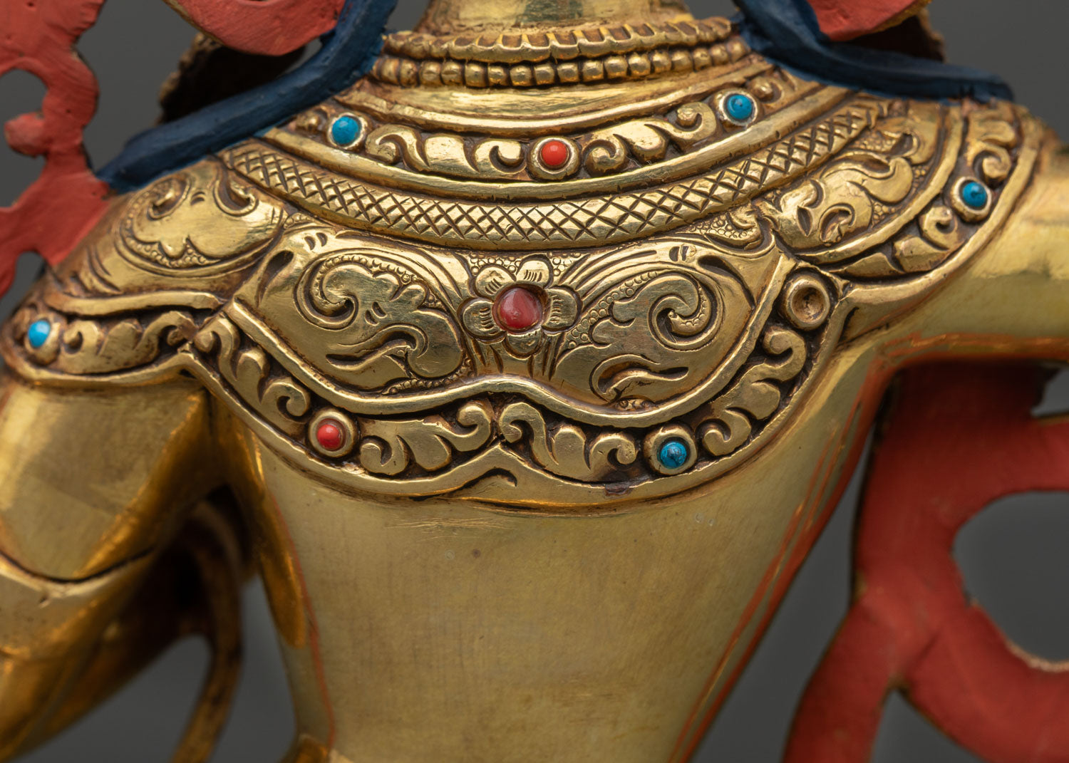 Manjushri Statue | Traditional Handmade Nepalese Art