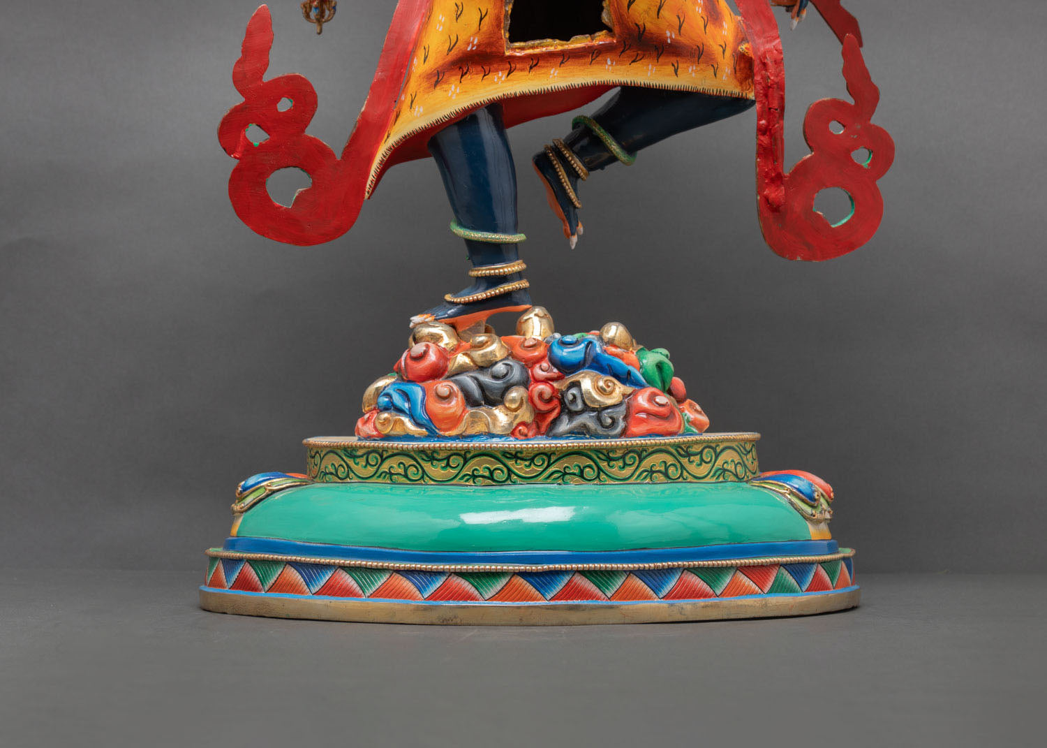 Ucchusma Statue | Wrathful Buddhist Guardian Deity