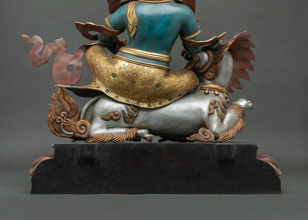 Handcrafted Namtoshe Statue – Buddhist Large-Sized Altarpiece