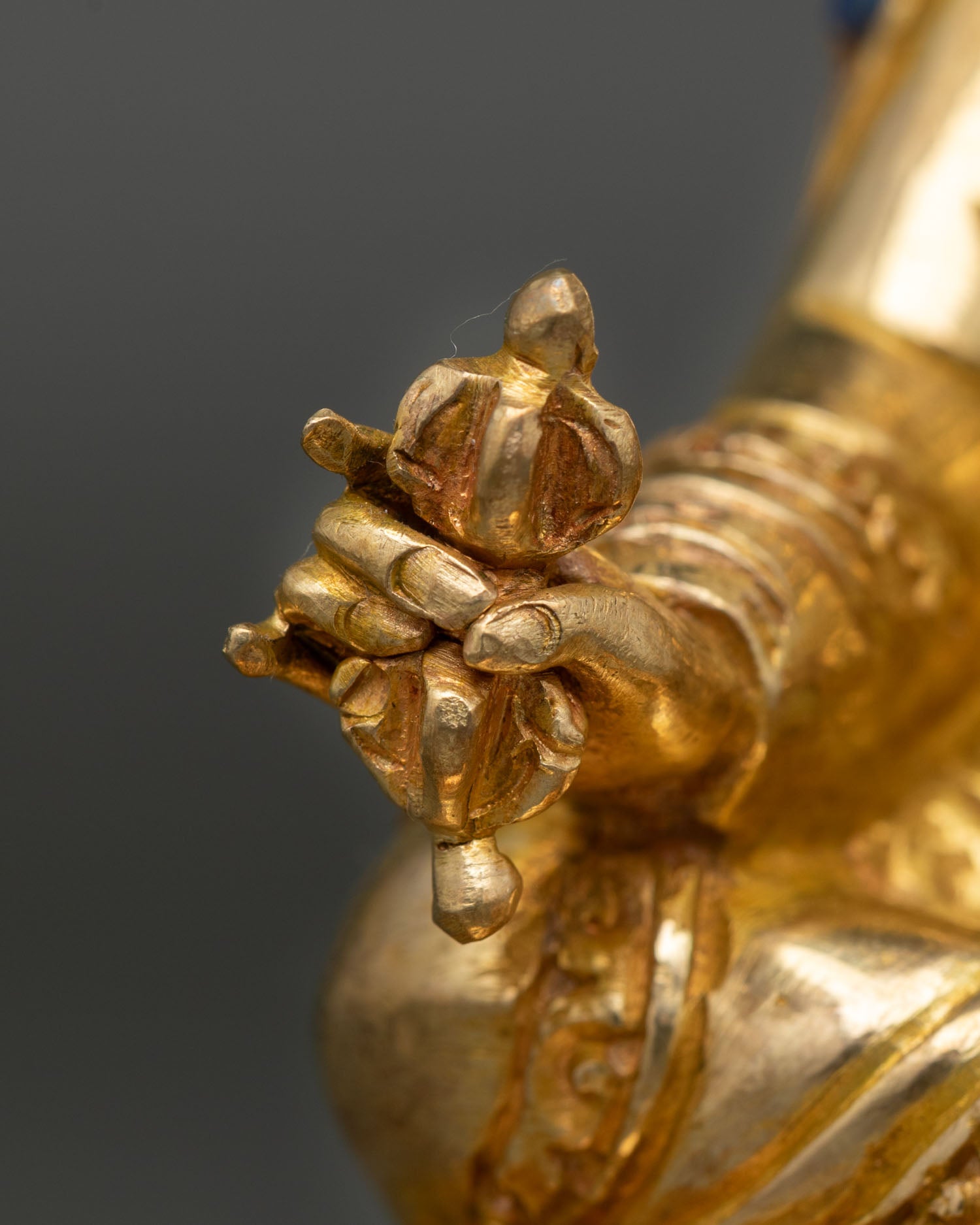 Guru Rinpoche | Authentic Handmade Copper Statue from Nepal