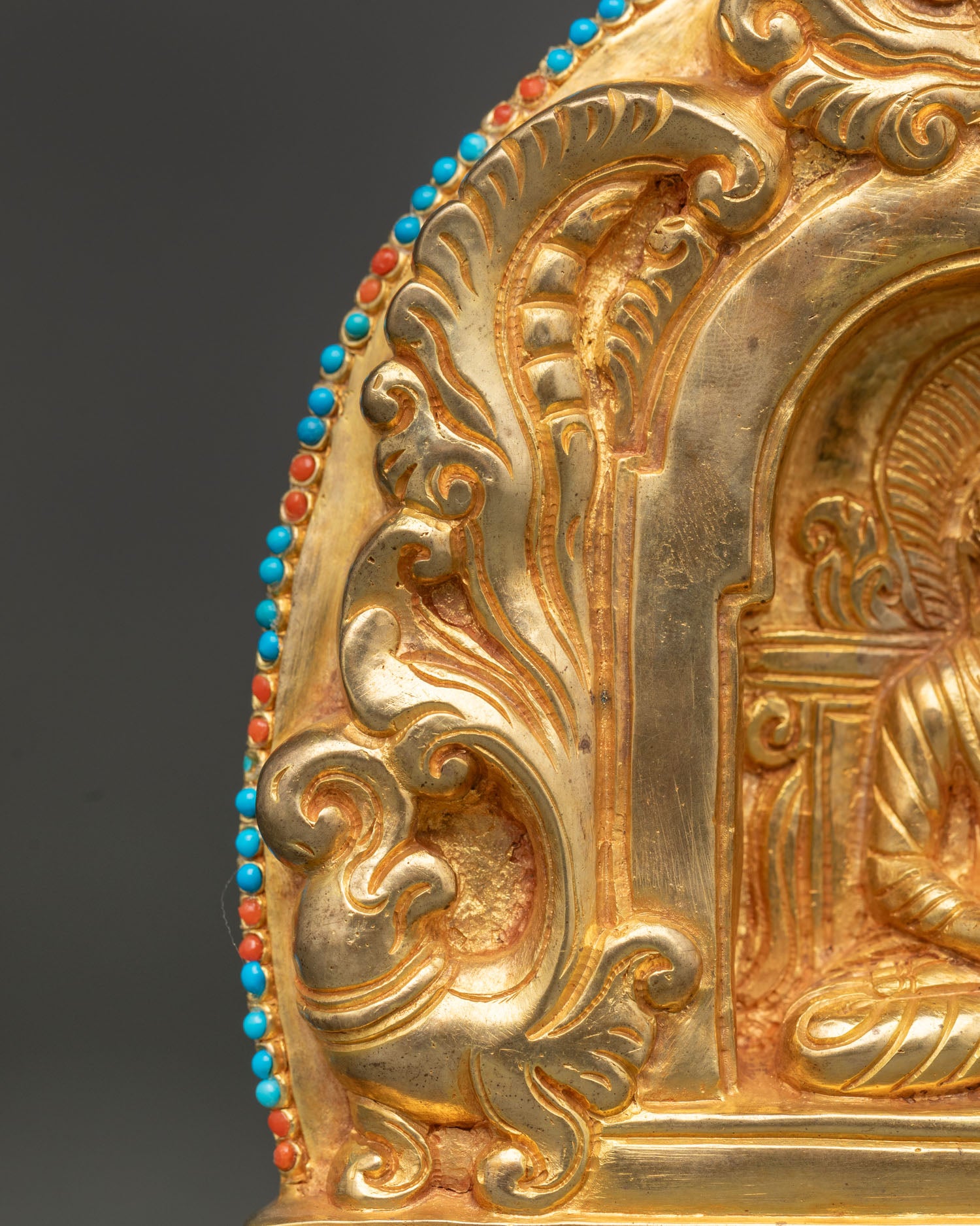 Amitabha Buddha Ghau Box | Buddhist Portable Shrine from Nepal