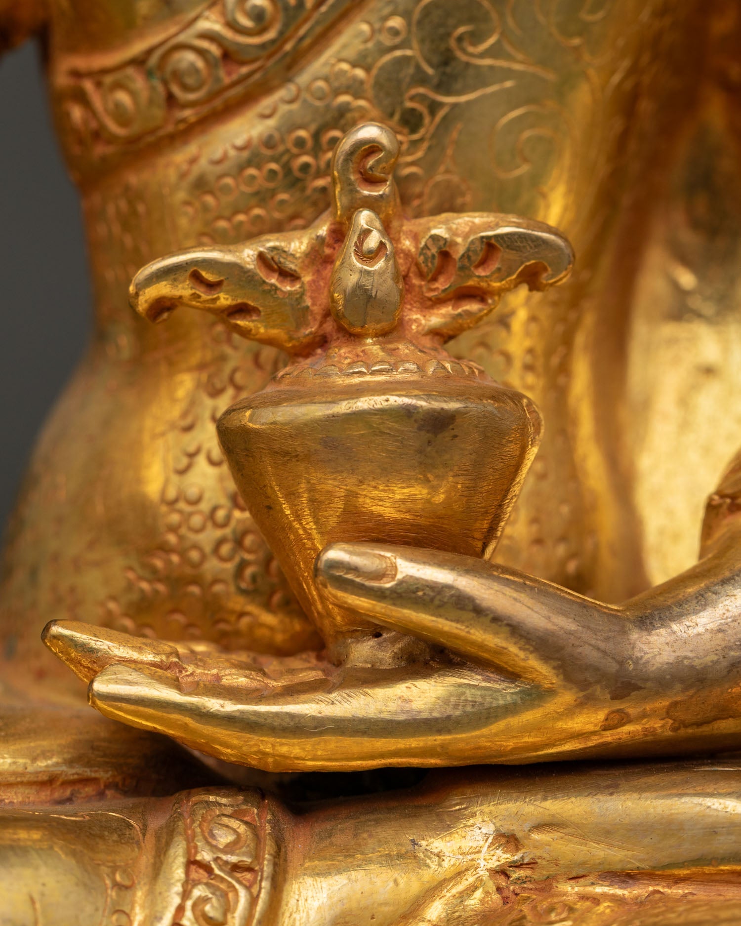 Medicine Buddha Statue | Sacred Healing Buddhist Sculpture