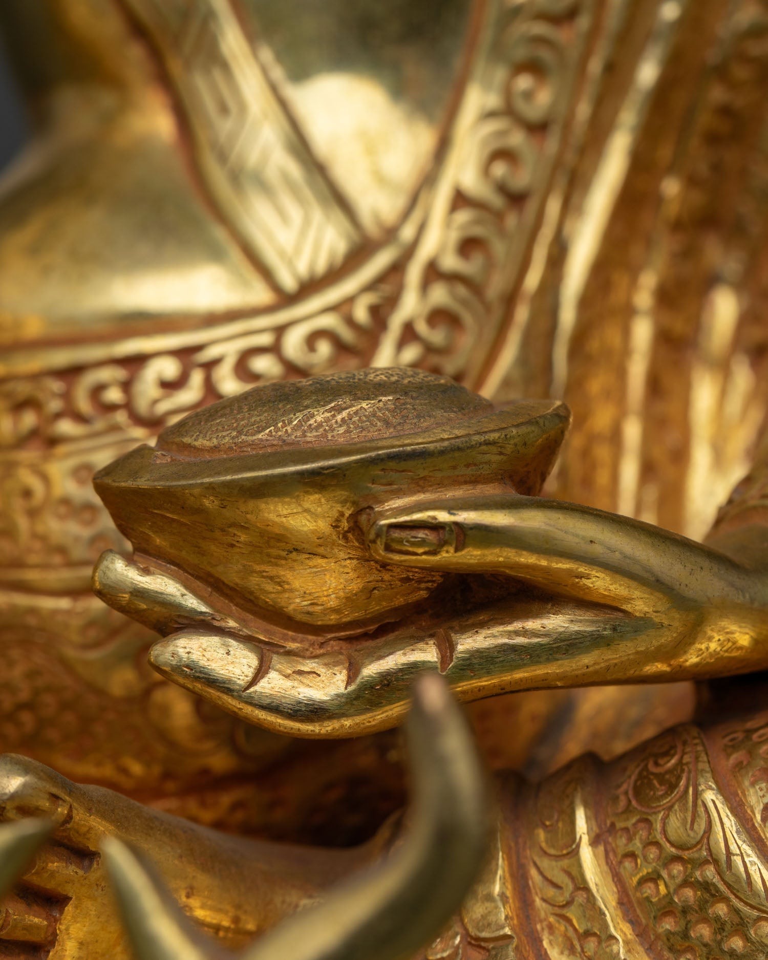 Milarepa Statue | Sacred Tibetan Meditation Master Sculpture