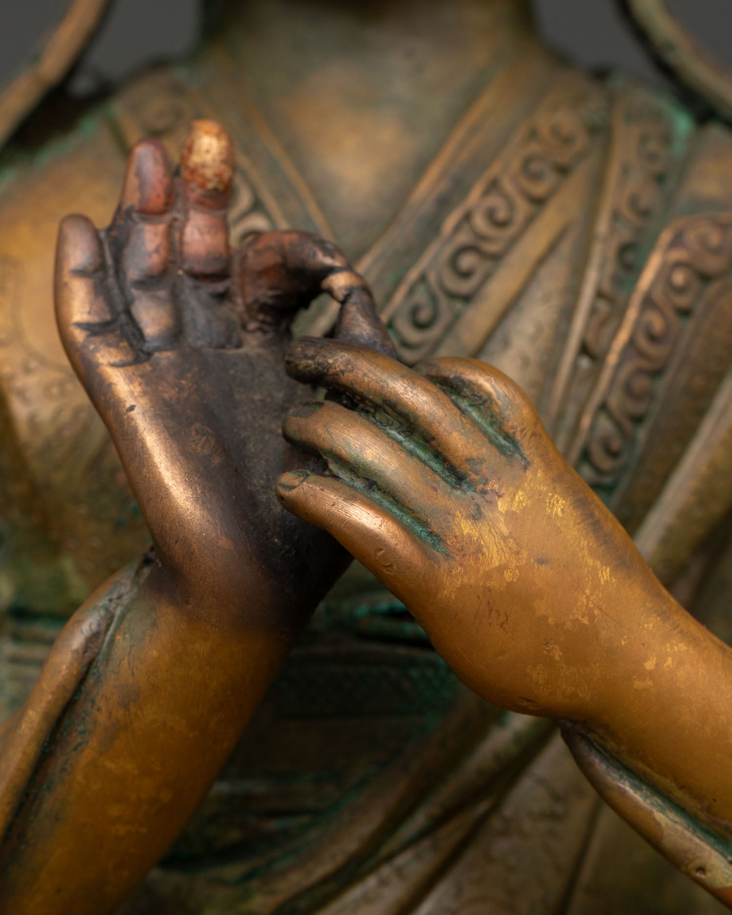 Tsongkhapa Statue | Handcrafted Tibetan Buddhist Sculpture