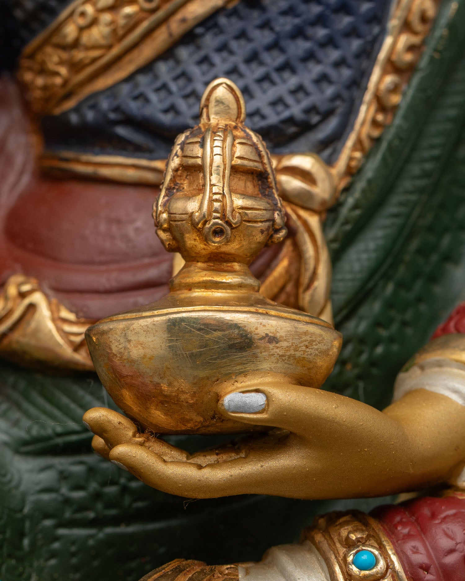Spiritual Guru Rinpoche Statue | Vajrayana Buddhist Sculpture