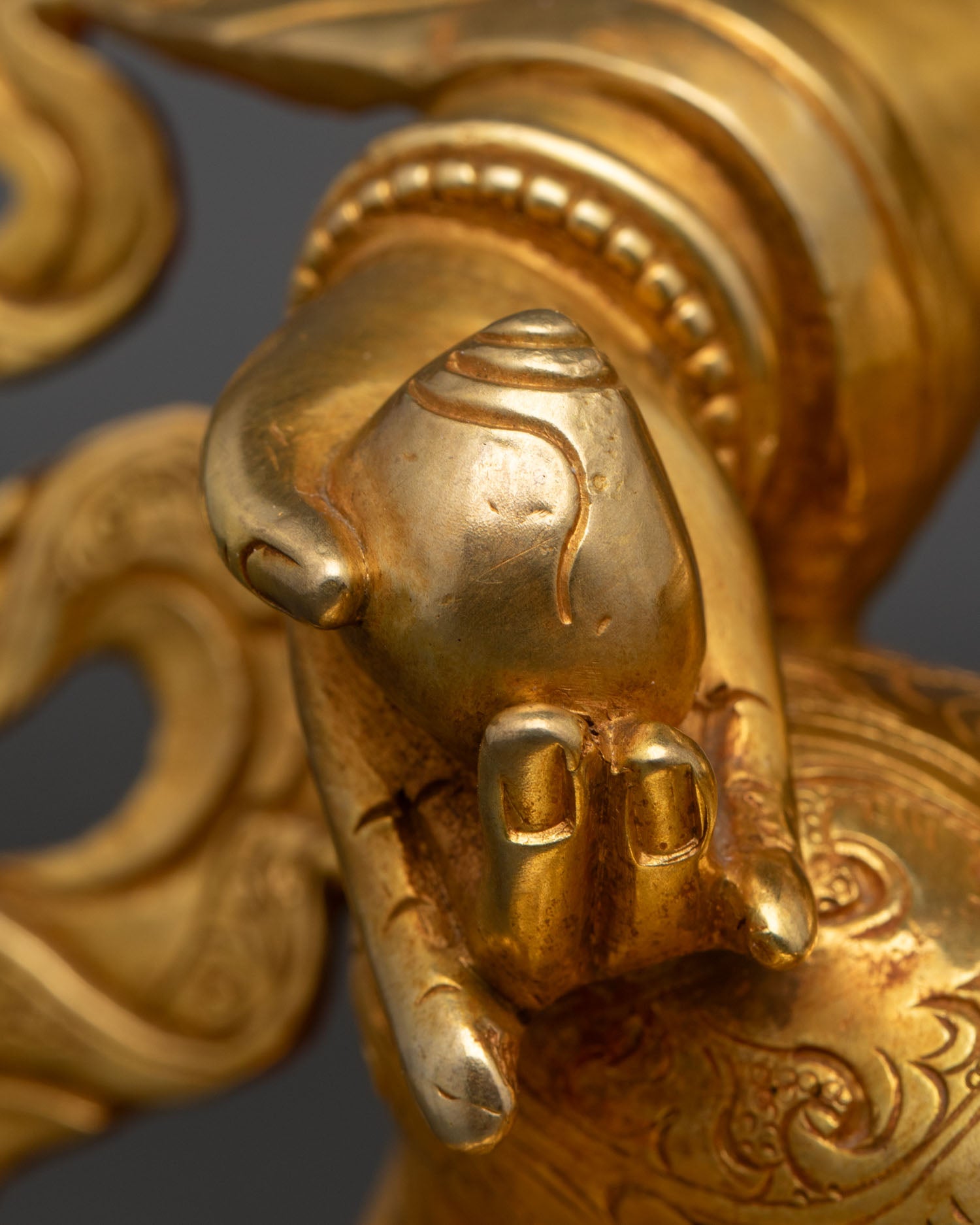 Jambhala Statue - Buddhist Deity of Wealth and Prosperity