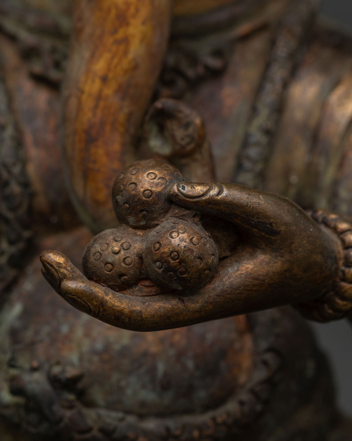 Oxidized Ganesha Statue | Traditional Ganpati Idol for Prosperity